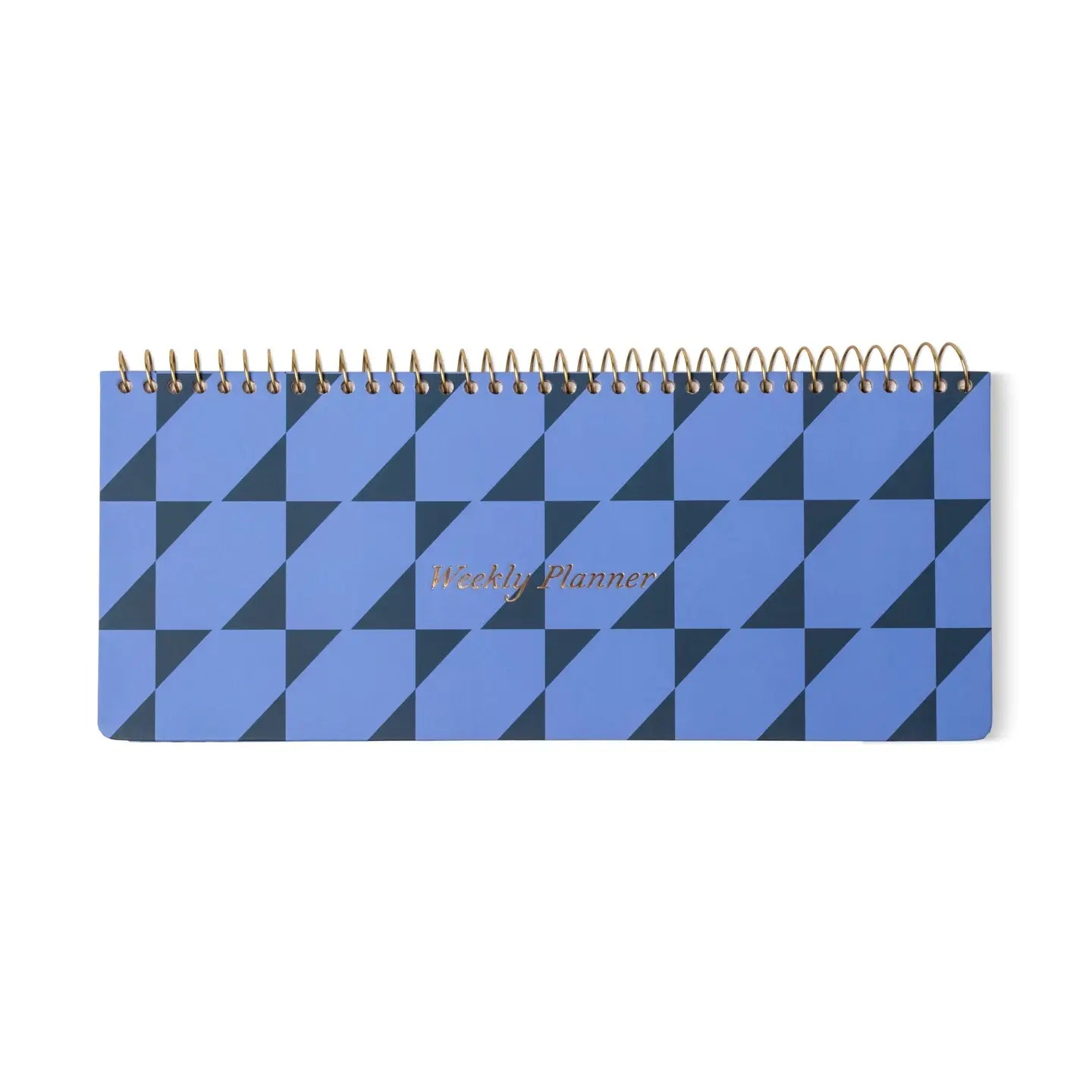 Blue weekly planner