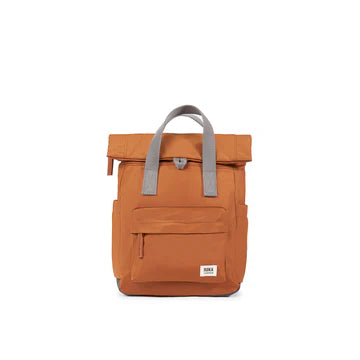 Canfield roll top backpack in Bran