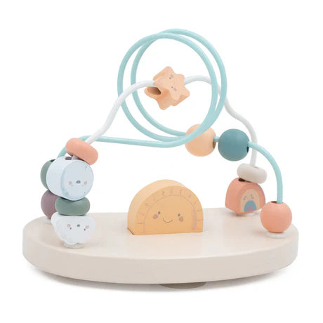 Highchair bead coaster