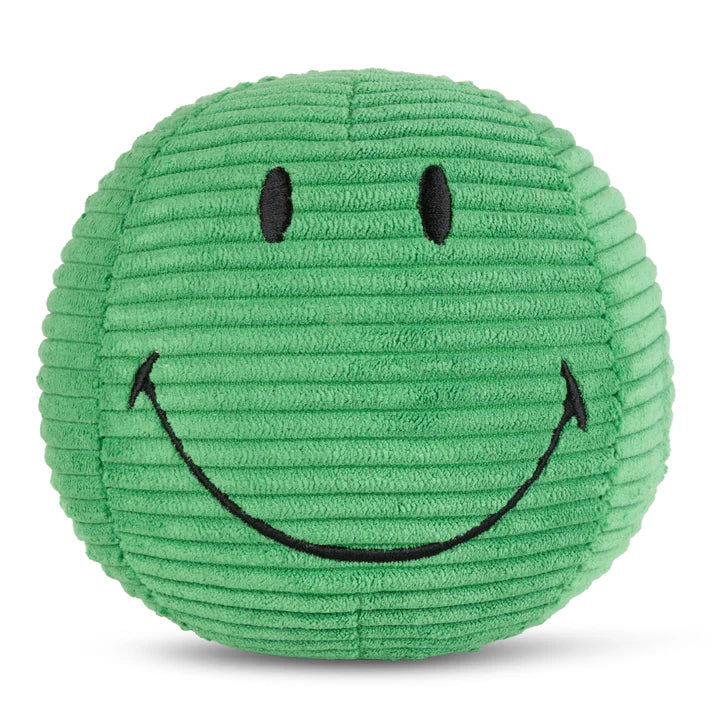 Smiley eco ball - green corduroy