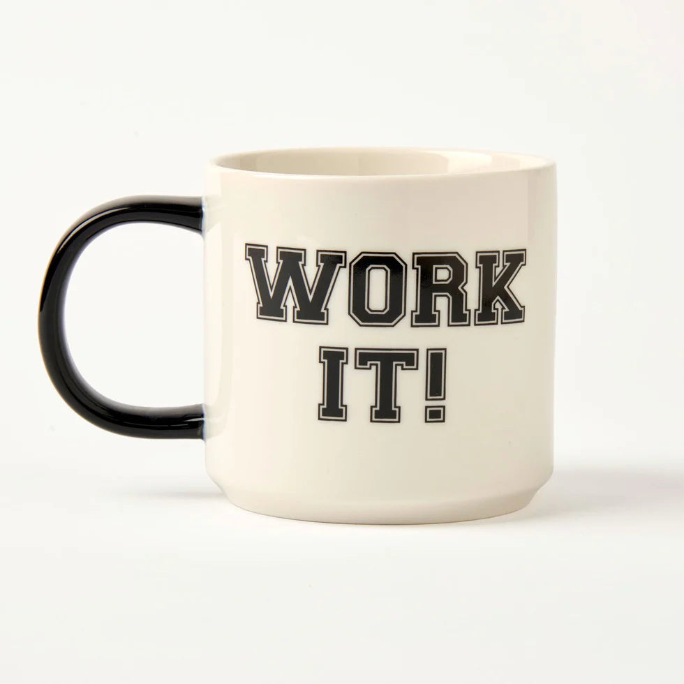 Peanuts work it mug