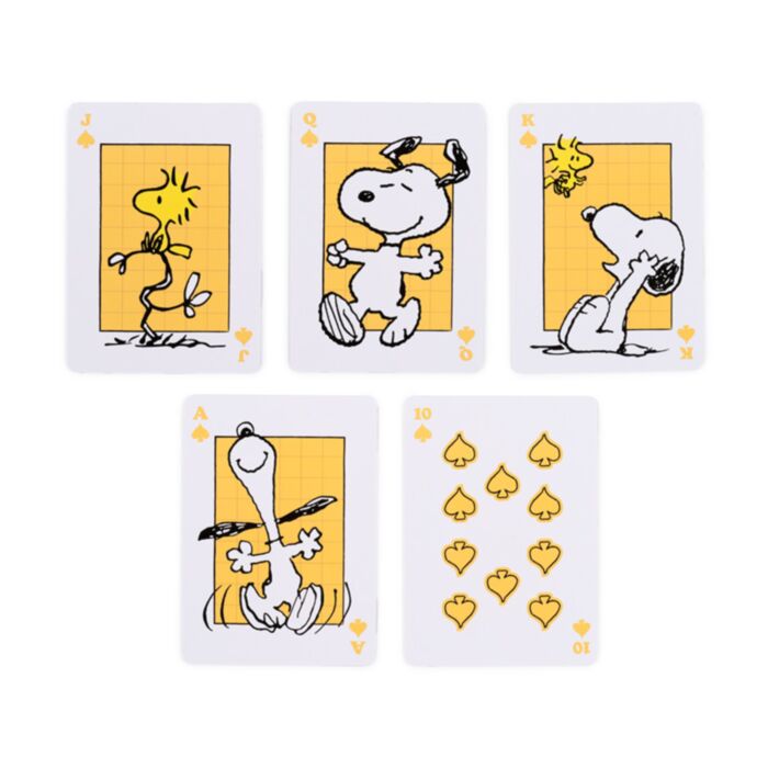 Snoopy playing cards