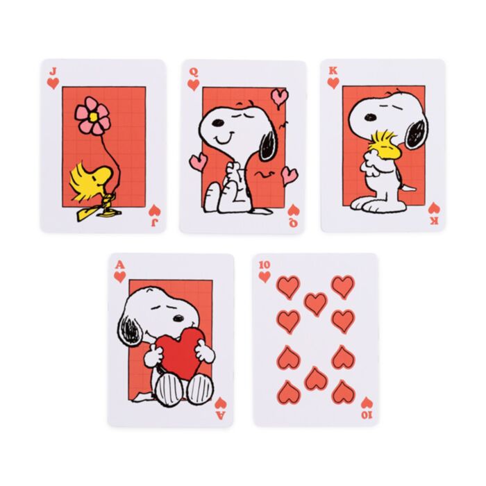 Snoopy playing cards