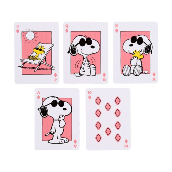Snoopy playing cards