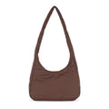 Belsize handbag chocolate taslon