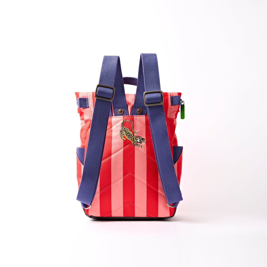 Canfield roll top backpack in canvas - small