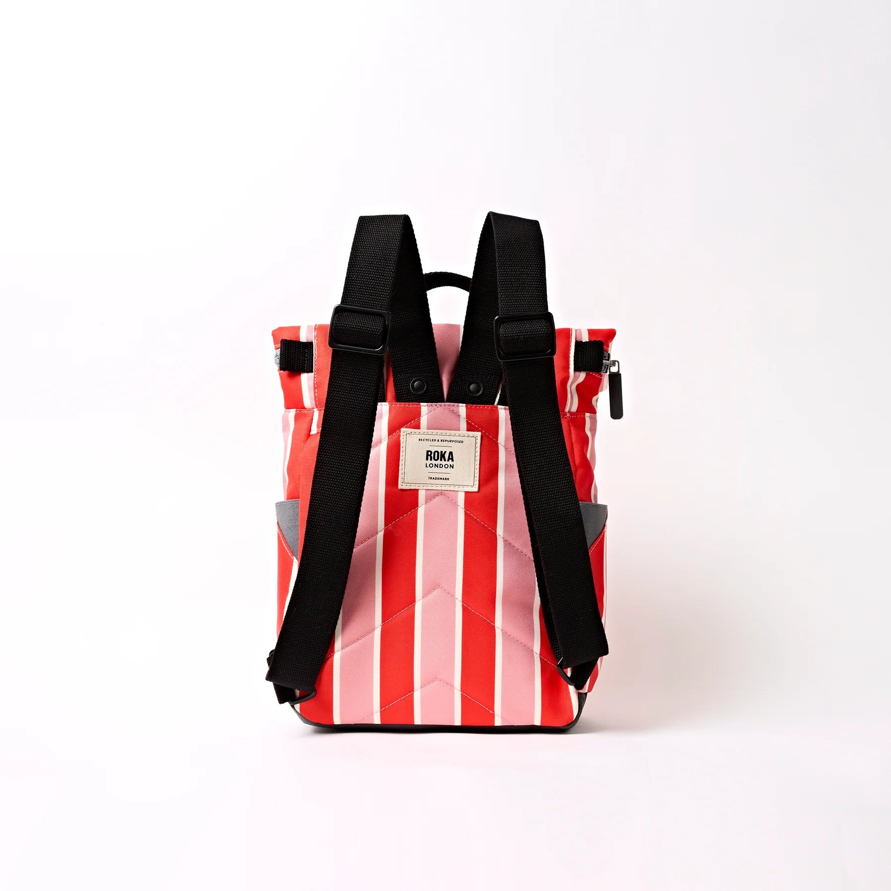 Canfield roll top in seaside stripe - small