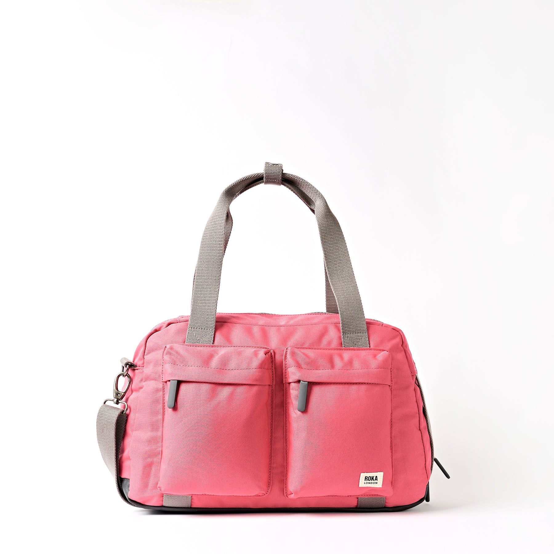 Gatwick carry-on duffel bag in pink lemonade