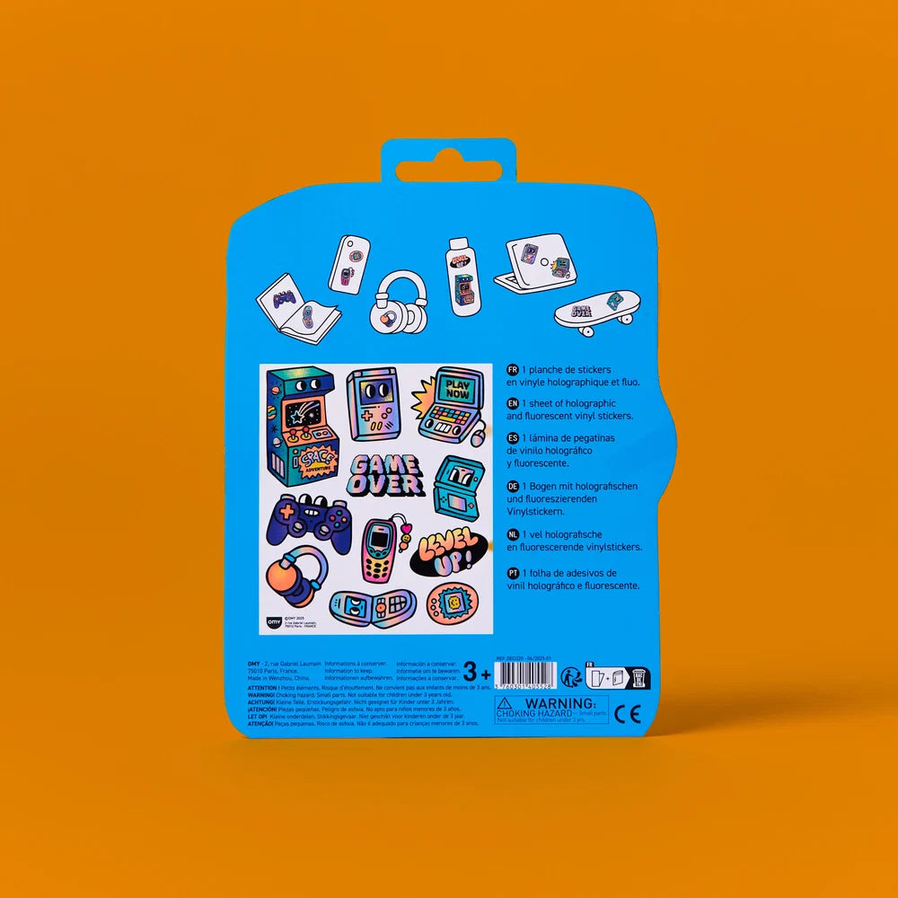 Fabulous stickers big game boy