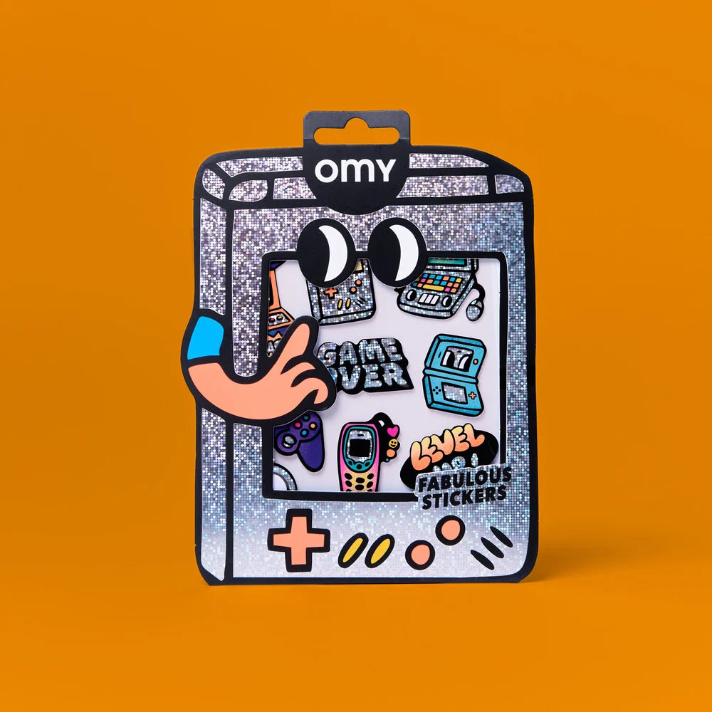Fabulous stickers big game boy
