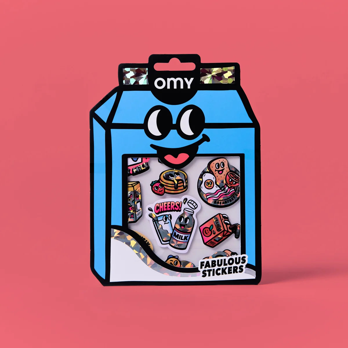 Big milk stickers