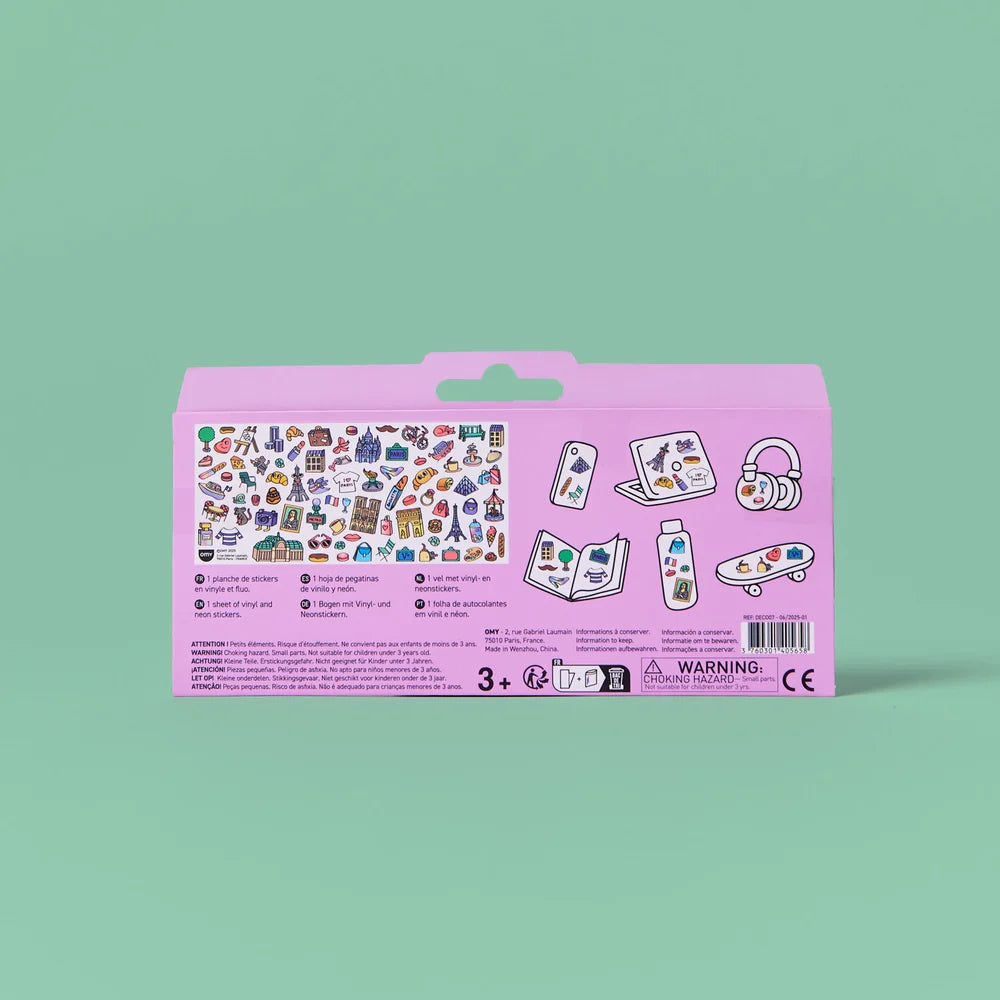 Boutique Paris stickers
