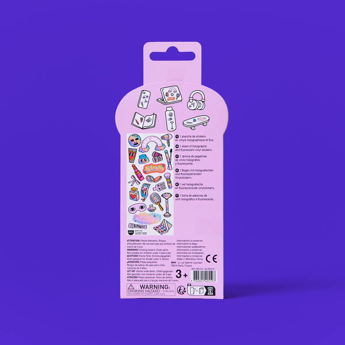 Iconic make up stickers