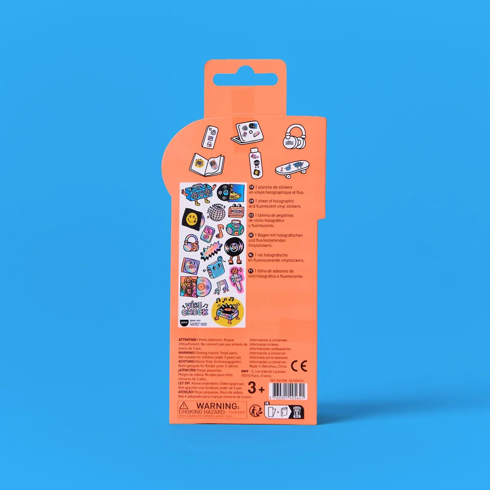 Iconic music stickers