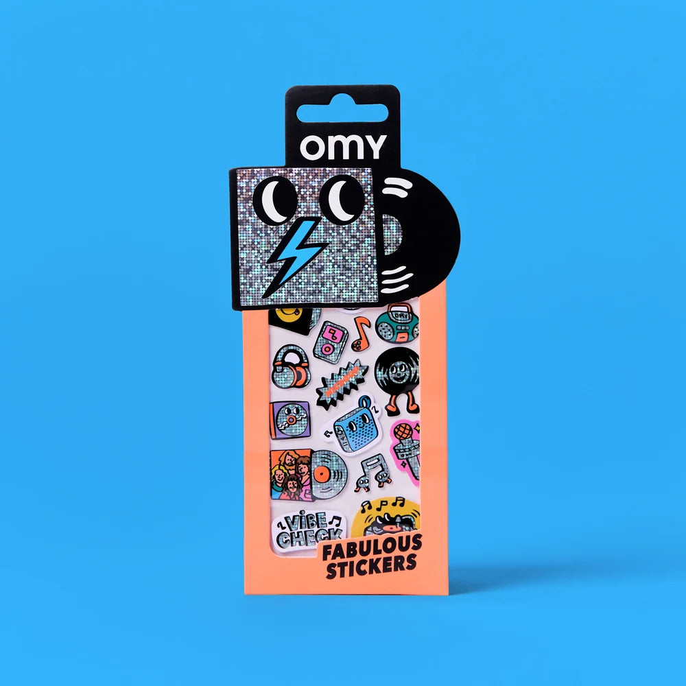 Iconic music stickers