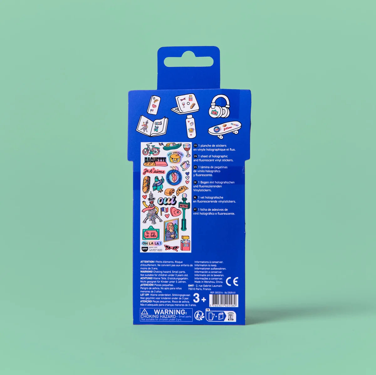 Iconic Paris stickers