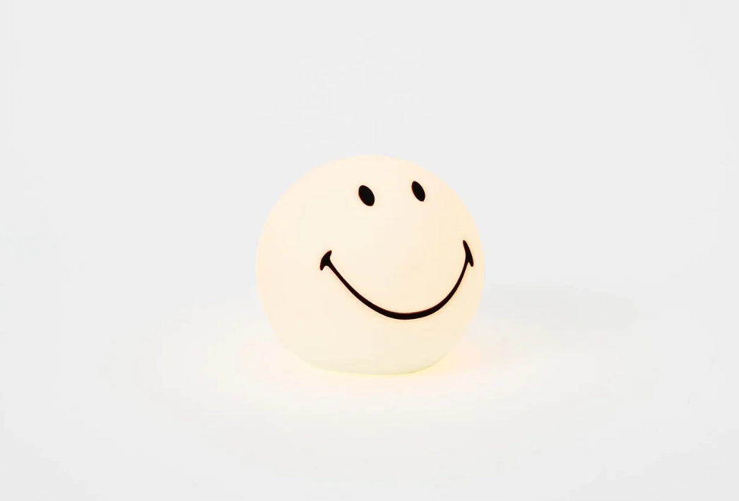White smiley bundle of light
