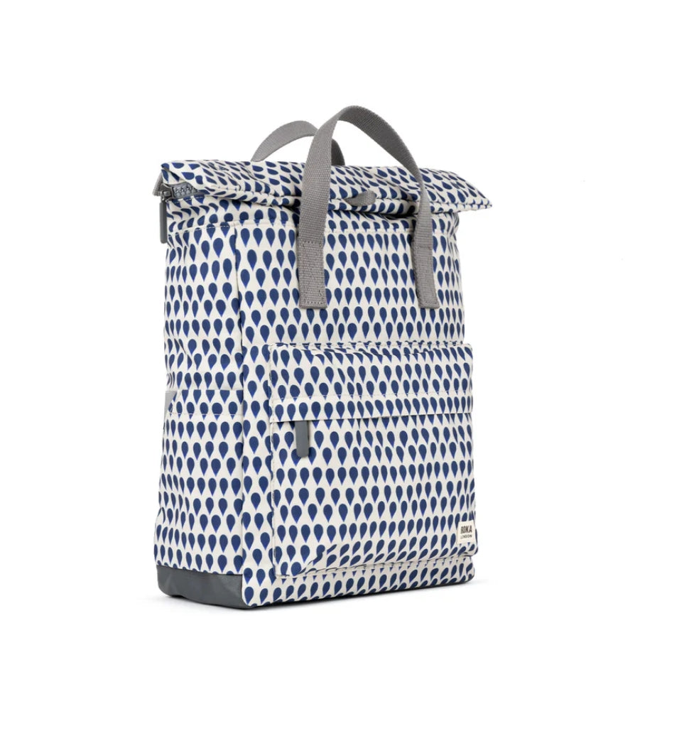 Canfield B denim rain recycled canvas