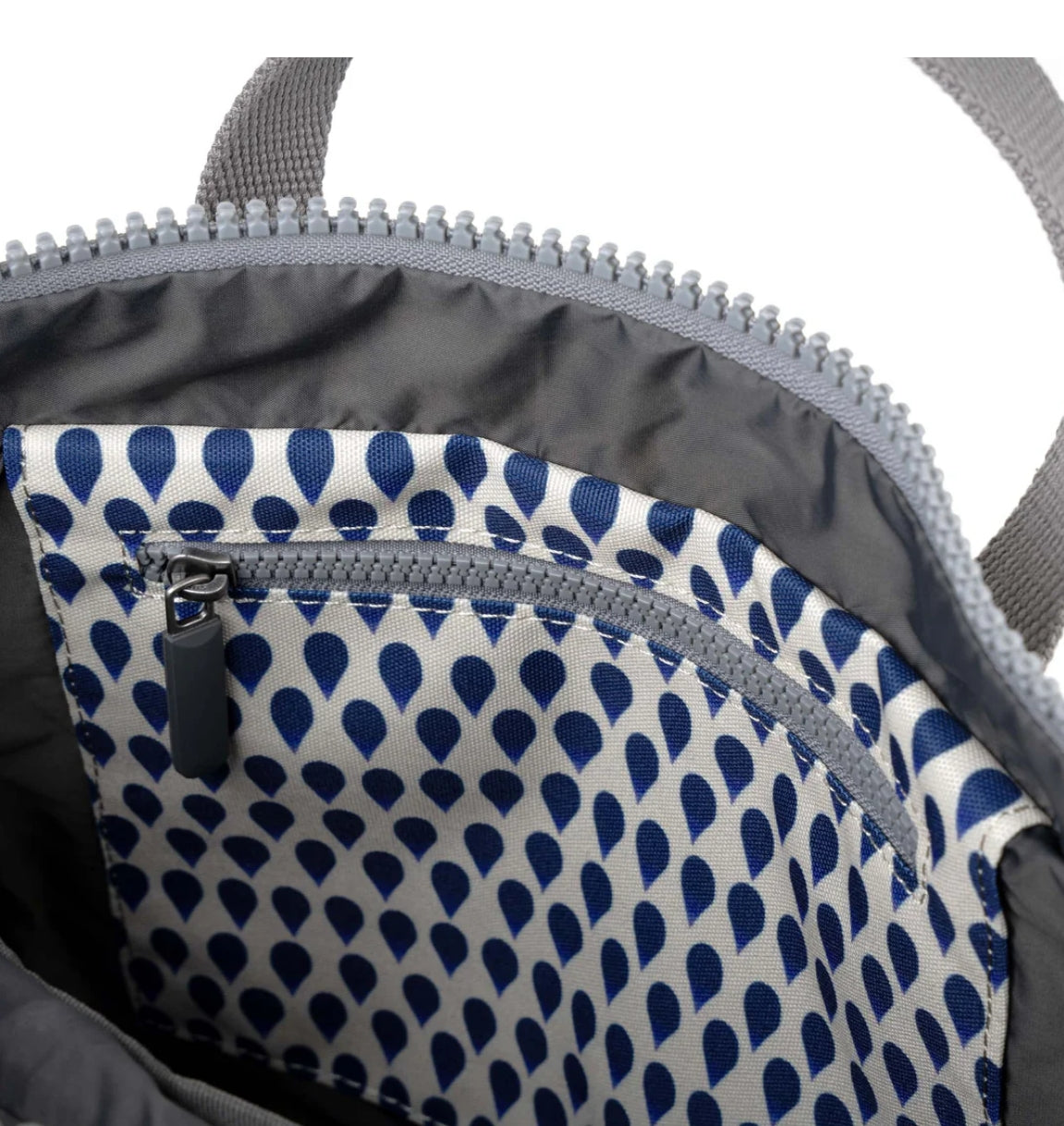 Canfield B denim rain recycled canvas