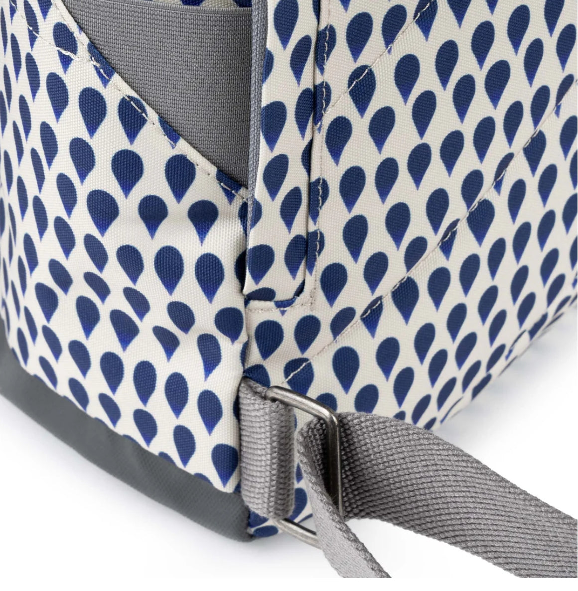 Canfield B denim rain recycled canvas