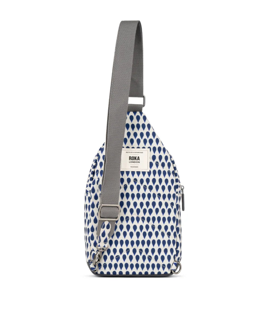 Willesden B denim rain recycled canvas