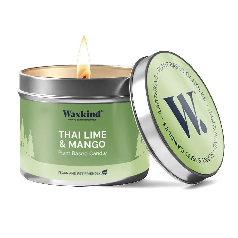 Thai lime & mango tin candle