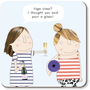 Yoga class coaster image 0
