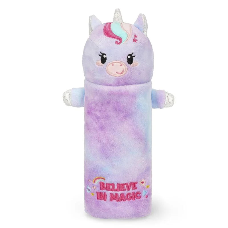 Legami fluffy unicorn pencil case image 0
