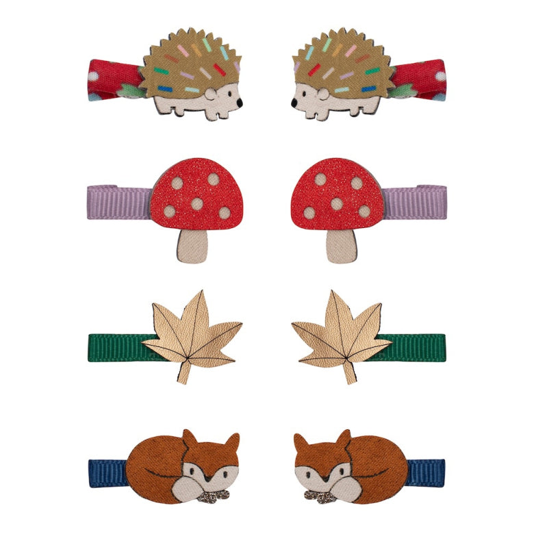 Autumn woodland mini clips image 0
