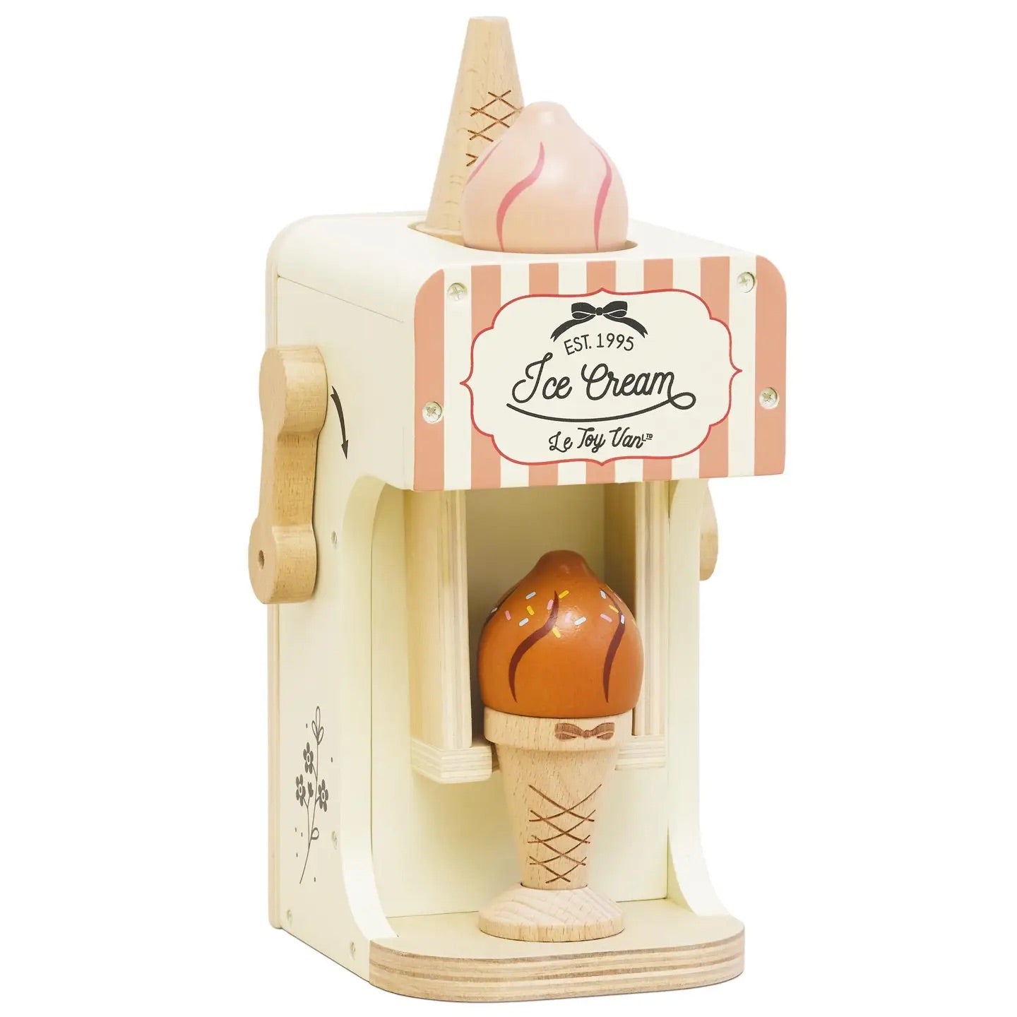 Wooden ice cream machine image 0