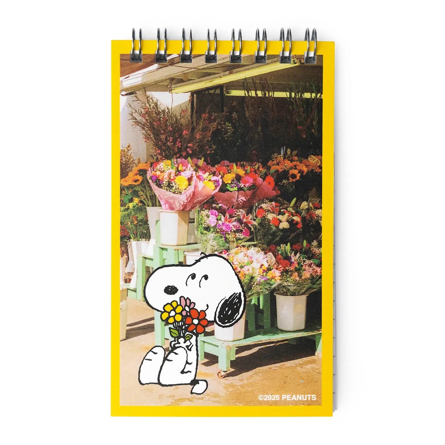 Snoopy flower bouquet mini memo pad  image 0