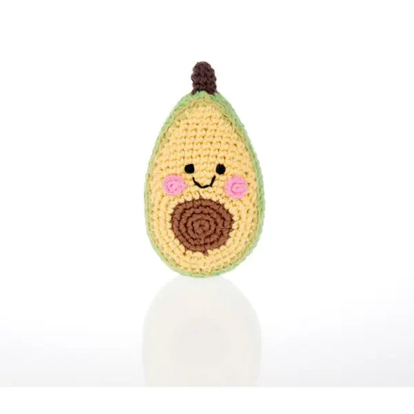 Baby toy friendly avocado rattle  image 0