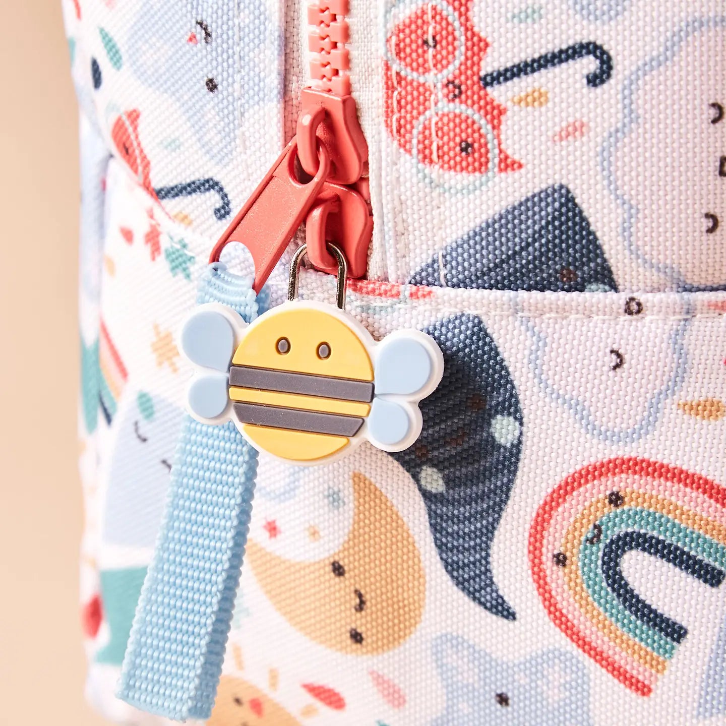 Just bee kids weather print insulated lunch bag image 1