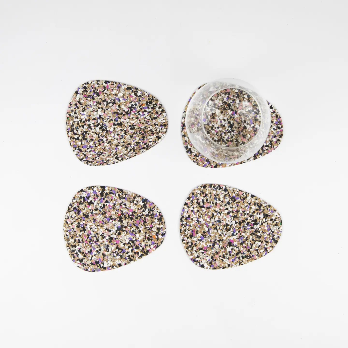 Beach clean pebble coasters  image 0