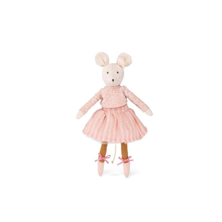 Moulin Roty La Petite Ecole de Danse – Soft Mouse Doll – Anna image 0