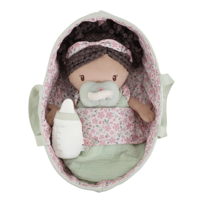 Little Dutch baby doll in basket Evi