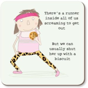 Running biscuit coaster image 0
