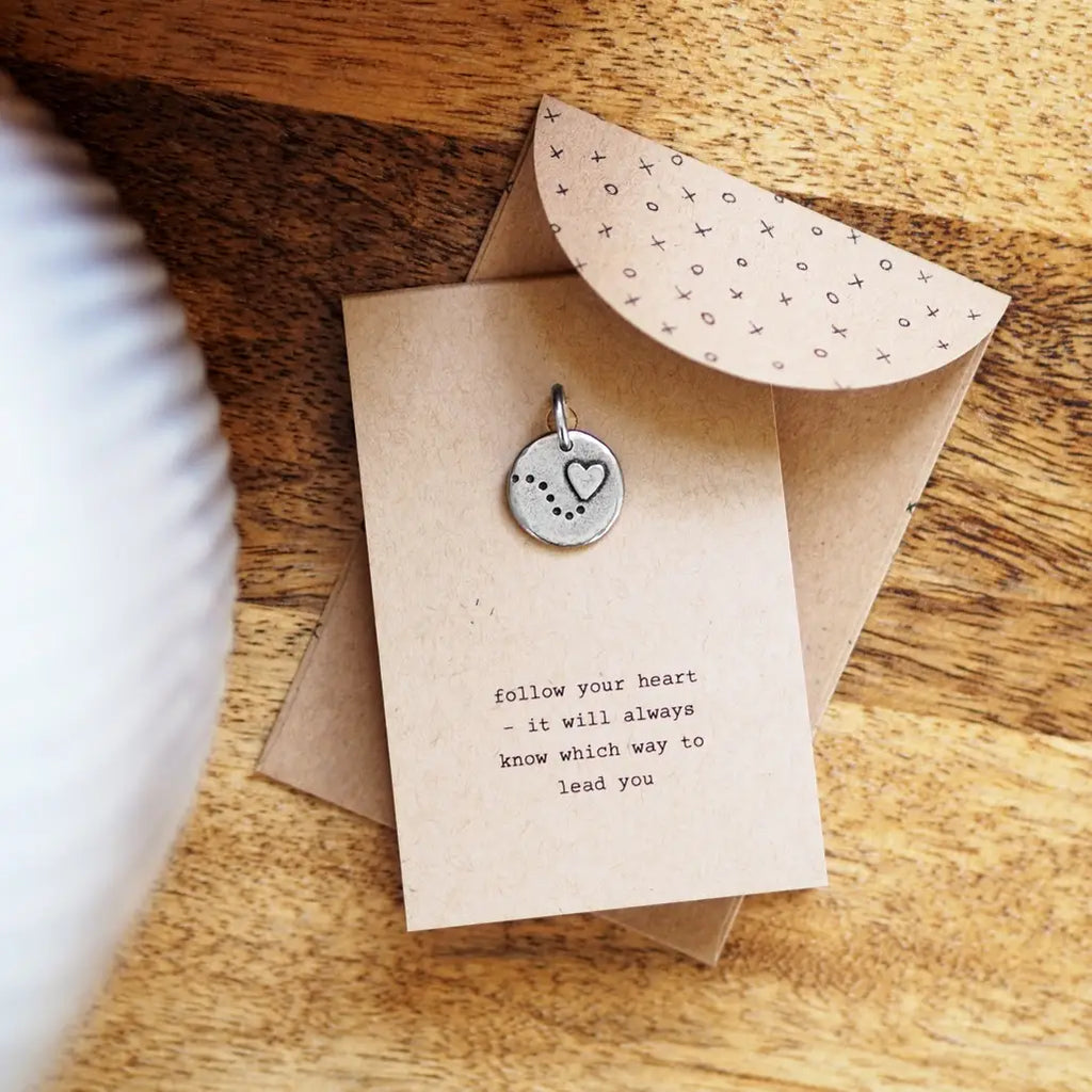 Follow your heart charm  image 1