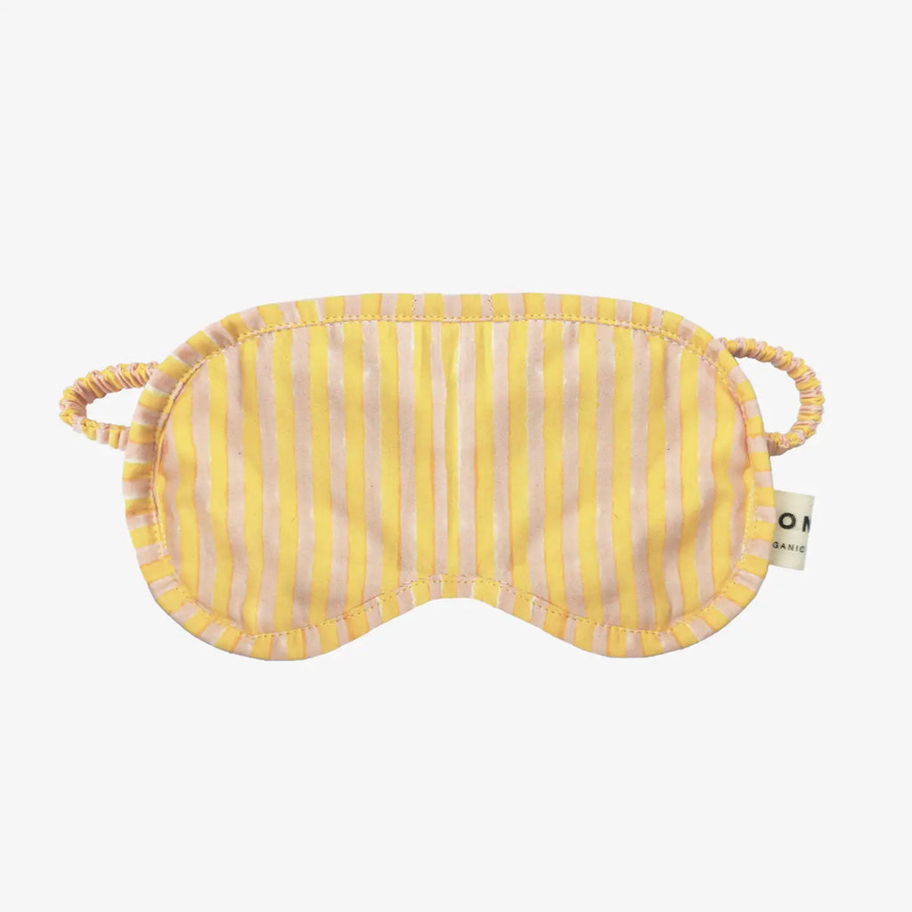 Organic cotton eye mask - Custard  image 0