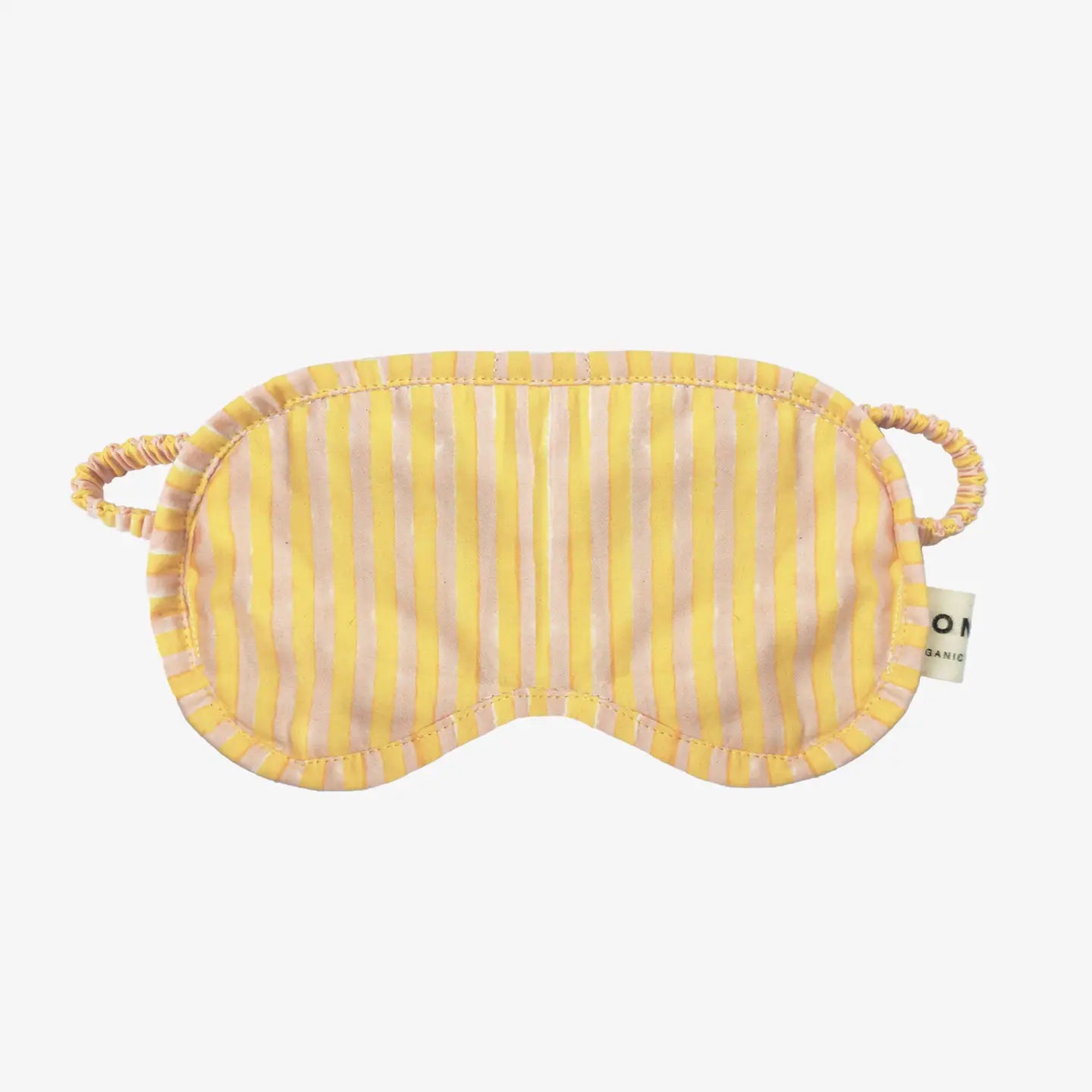 Organic cotton eye mask - Custard  image 0