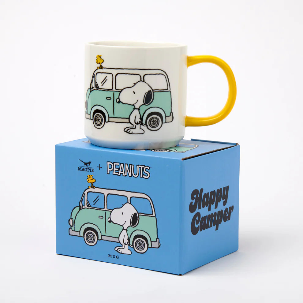 Happy camper peanuts mug  image 0