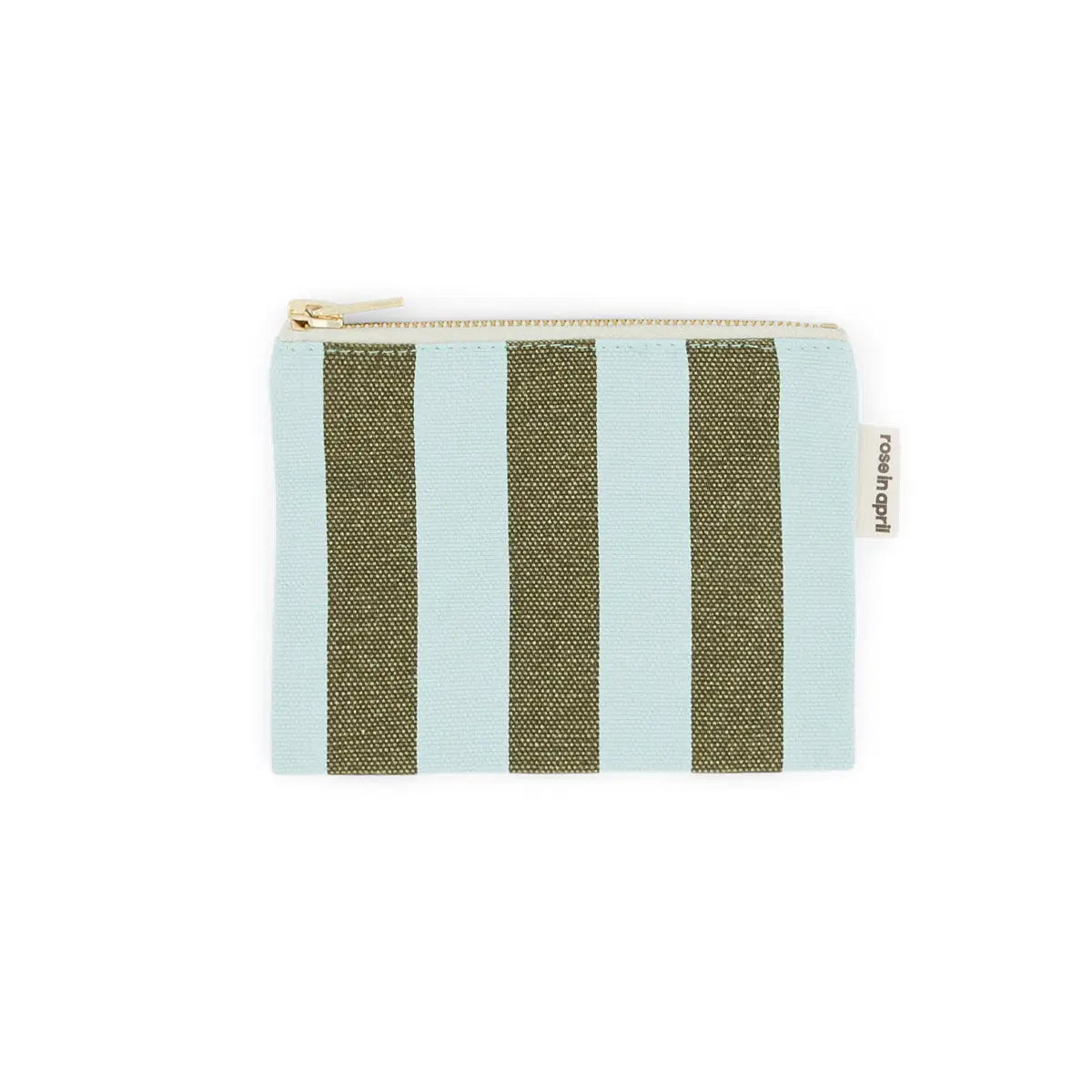 Marie Purse Stripes Aqua / Olive  image 0