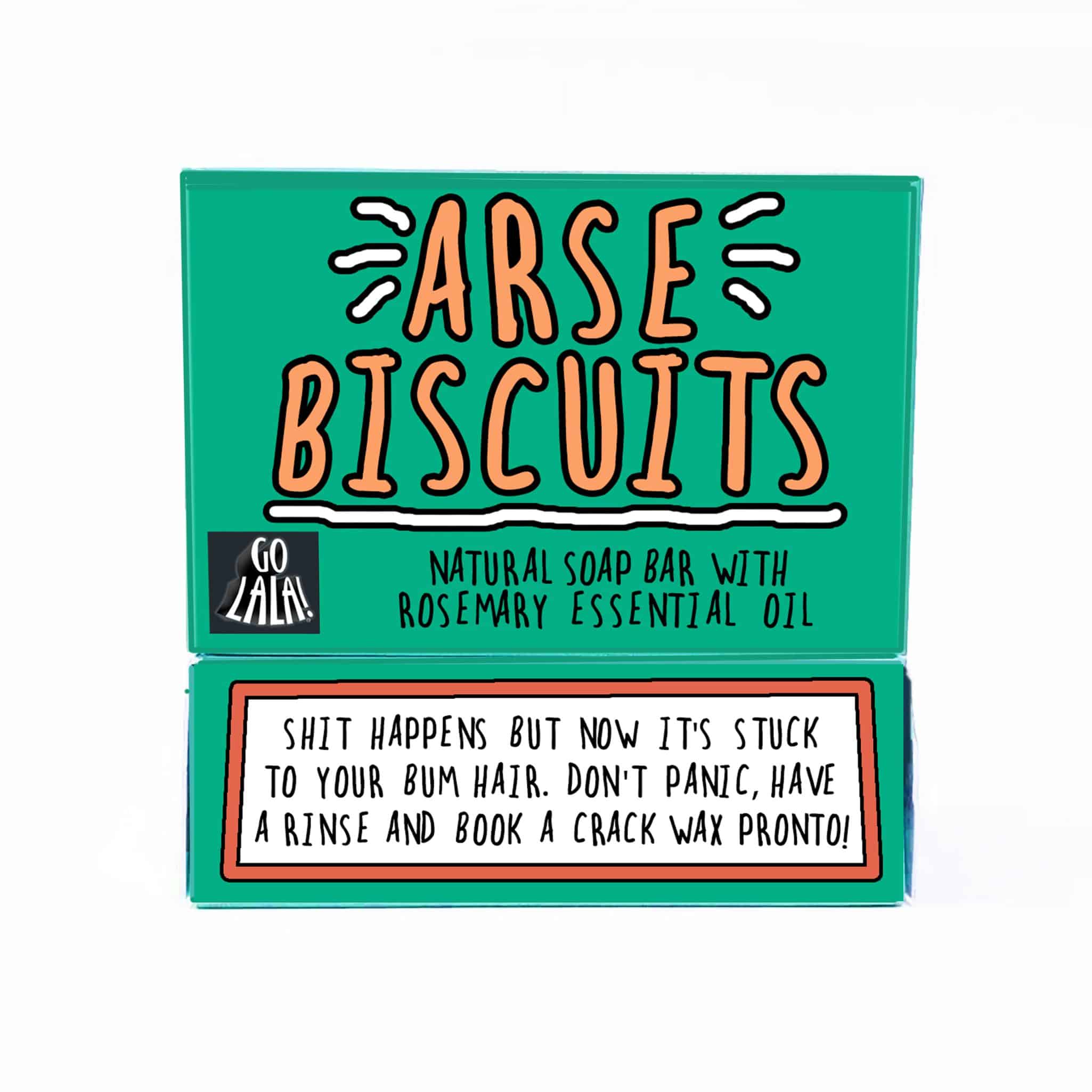 Arse biscuits soap bar  image 0