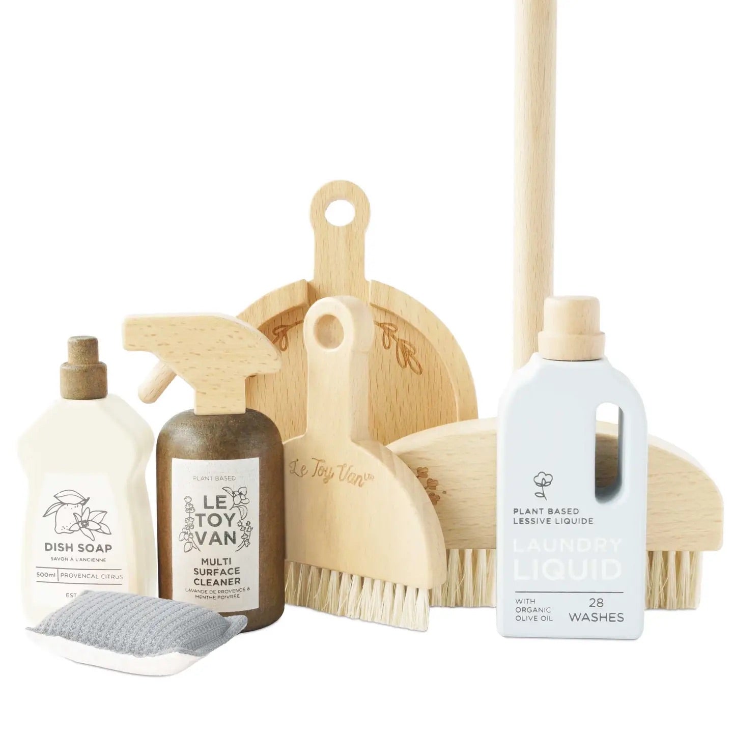 Wooden cleaning set  image 0