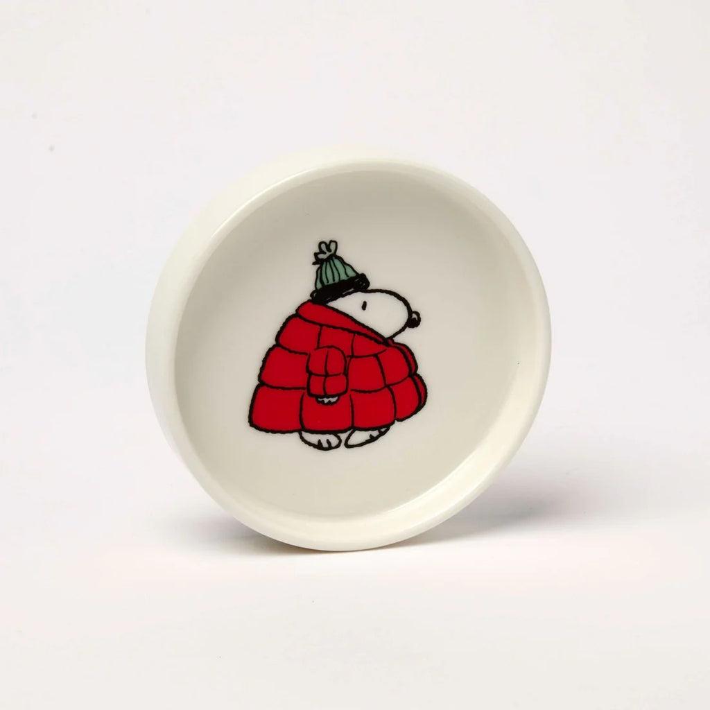 Peanuts round trinket dish puffa  image 1