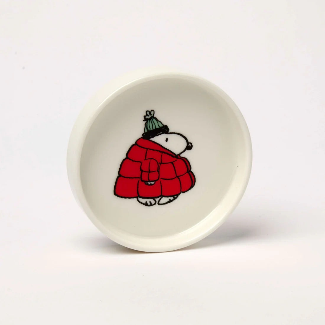 Peanuts round trinket dish puffa  image 1