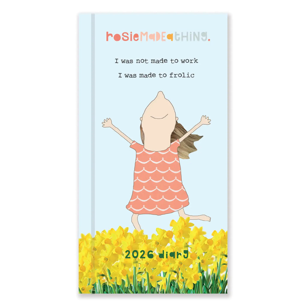 Rosie made a thing slim 2026 diary  image 0