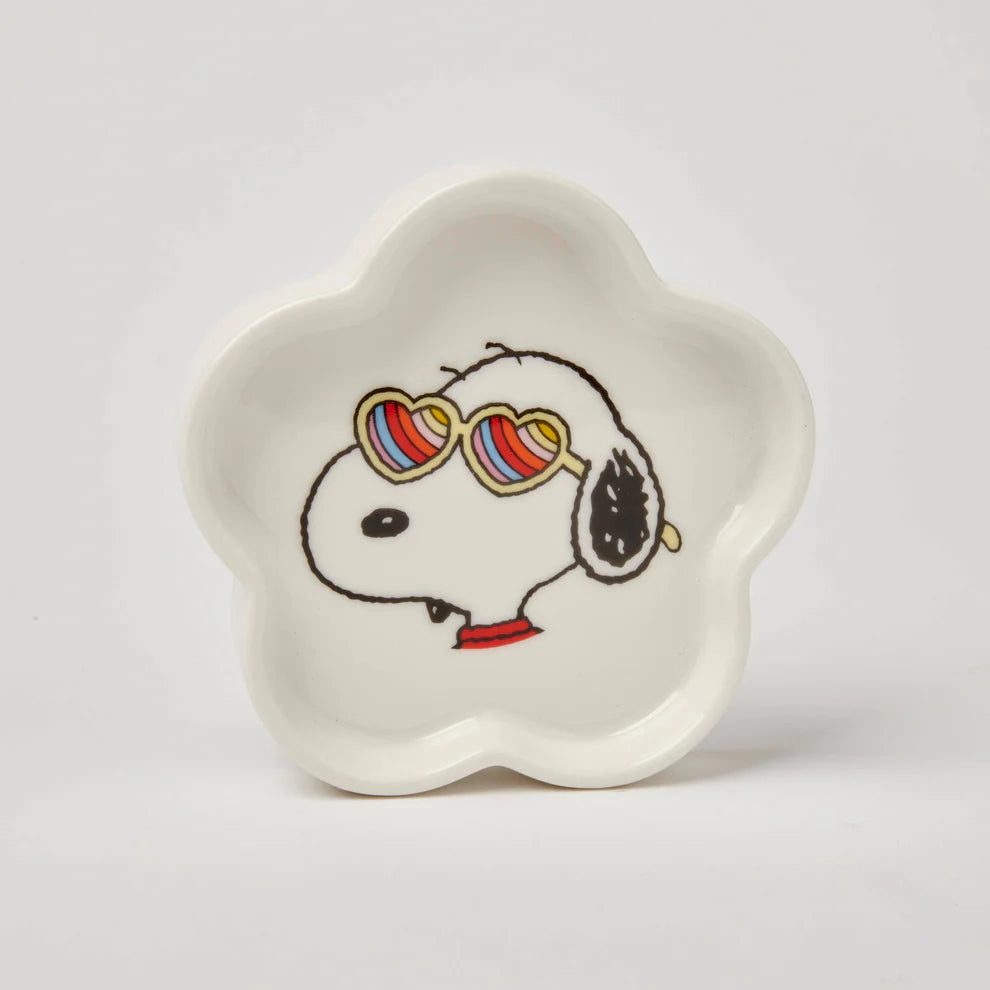 Peanuts Flower Shaped Trinket Dish - Flower Power image 1