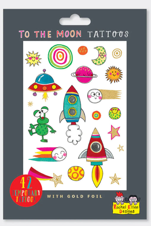 To the moon tattoos image 0