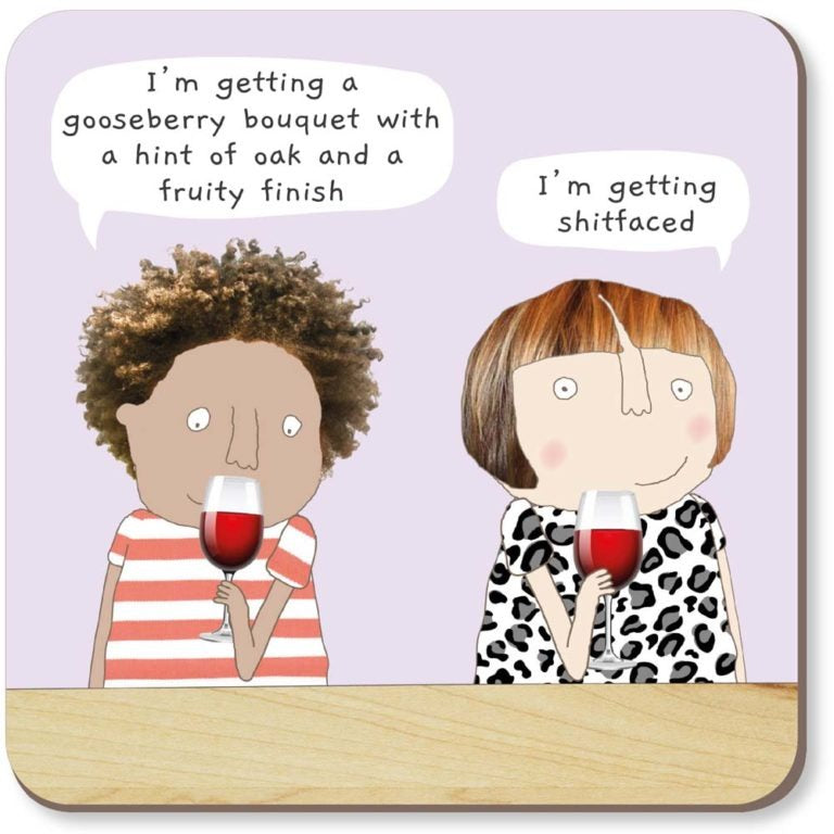 Wine tasting coaster image 0